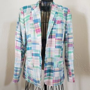Lauren by Ralph Lauren Patchwork Blazer